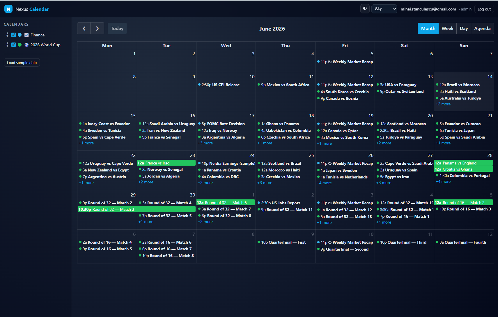 Calendar